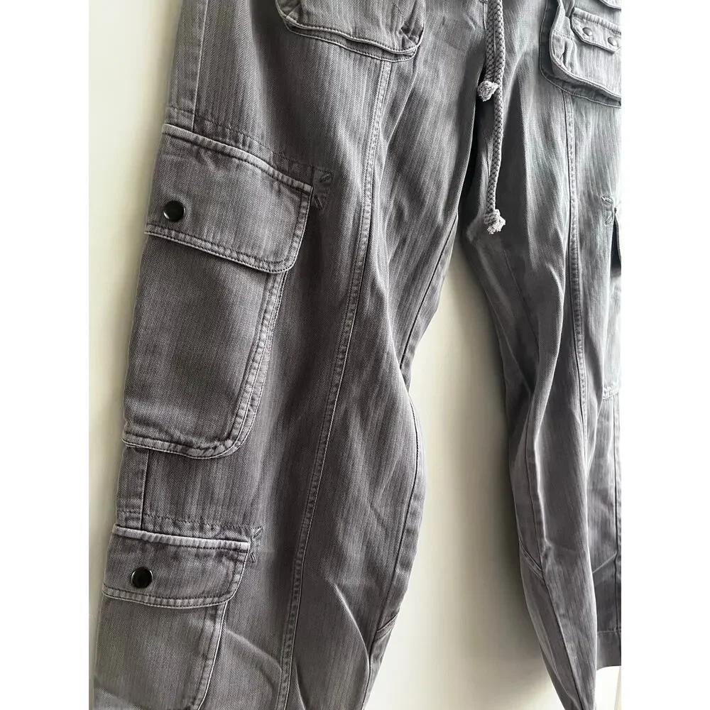 We the free Tahiti pull on cargo pants new grey small